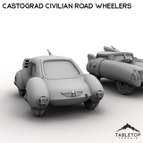 Tabletop Terrain Vehicle Castograd Civilian Road Wheelers