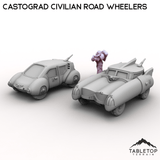 Tabletop Terrain Vehicle Castograd Civilian Road Wheelers
