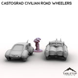 Tabletop Terrain Vehicle Castograd Civilian Road Wheelers