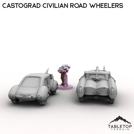 Tabletop Terrain Vehicle Castograd Civilian Road Wheelers