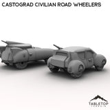 Tabletop Terrain Vehicle Castograd Civilian Road Wheelers