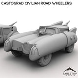 Tabletop Terrain Vehicle Castograd Civilian Road Wheelers