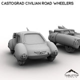 Tabletop Terrain Vehicle Castograd Civilian Road Wheelers