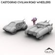 Tabletop Terrain Vehicle Castograd Civilian Road Wheelers