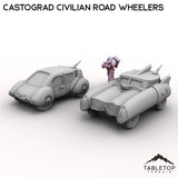 Tabletop Terrain Vehicle Castograd Civilian Road Wheelers