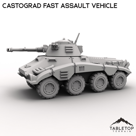 Tabletop Terrain Vehicle Castograd Fast Assault Vehicle