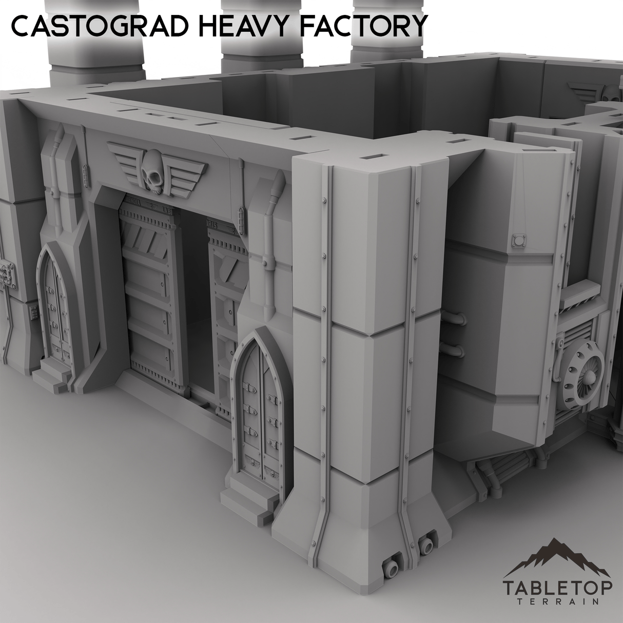 Tabletop Terrain Vehicle Castograd Heavy Factory