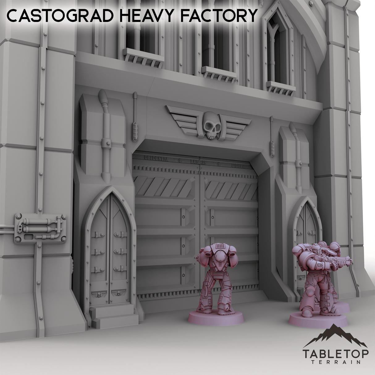 Tabletop Terrain Vehicle Castograd Heavy Factory
