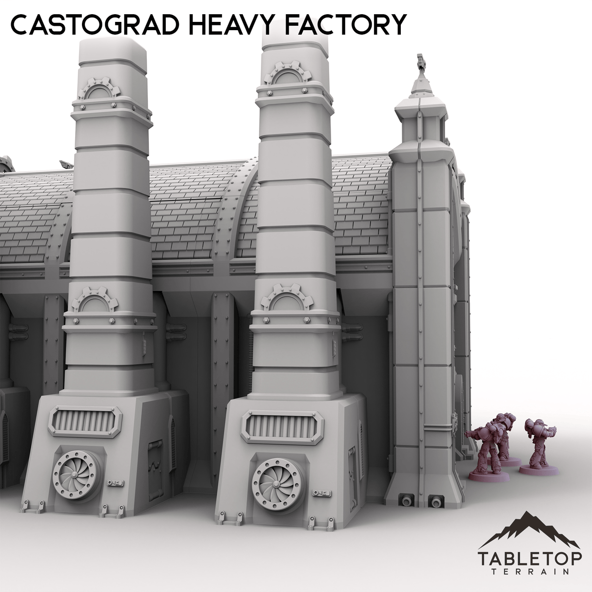 Tabletop Terrain Vehicle Castograd Heavy Factory