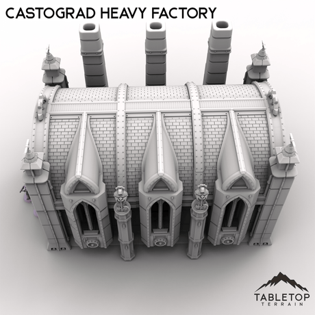 Tabletop Terrain Vehicle Castograd Heavy Factory