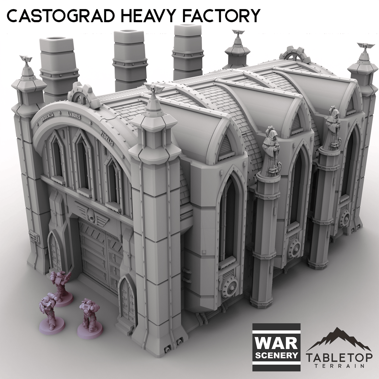Tabletop Terrain Vehicle Castograd Heavy Factory