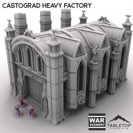 Tabletop Terrain Vehicle Castograd Heavy Factory