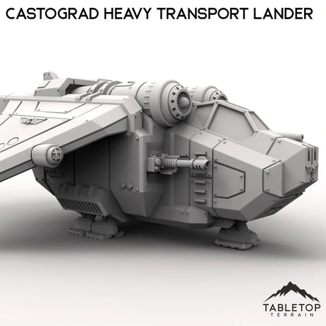 Tabletop Terrain Vehicle Castograd Heavy Transport Lander