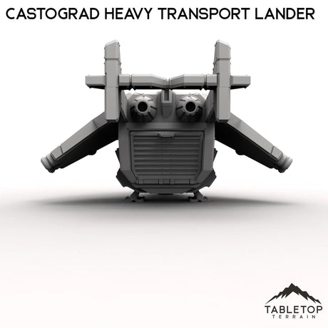 Tabletop Terrain Vehicle Castograd Heavy Transport Lander