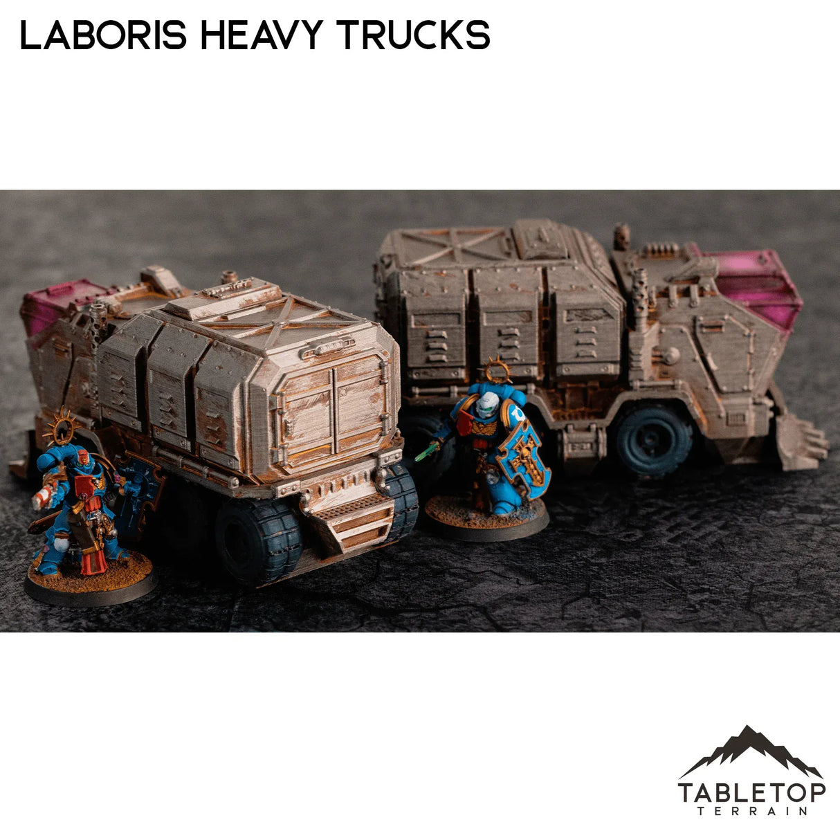 Tabletop Terrain Vehicle Castograd Laboris Heavy Trucks