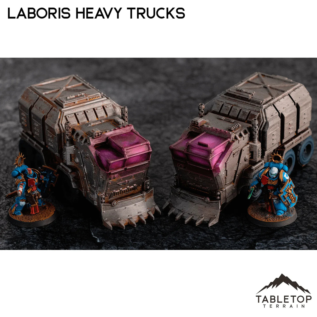 Tabletop Terrain Vehicle Castograd Laboris Heavy Trucks
