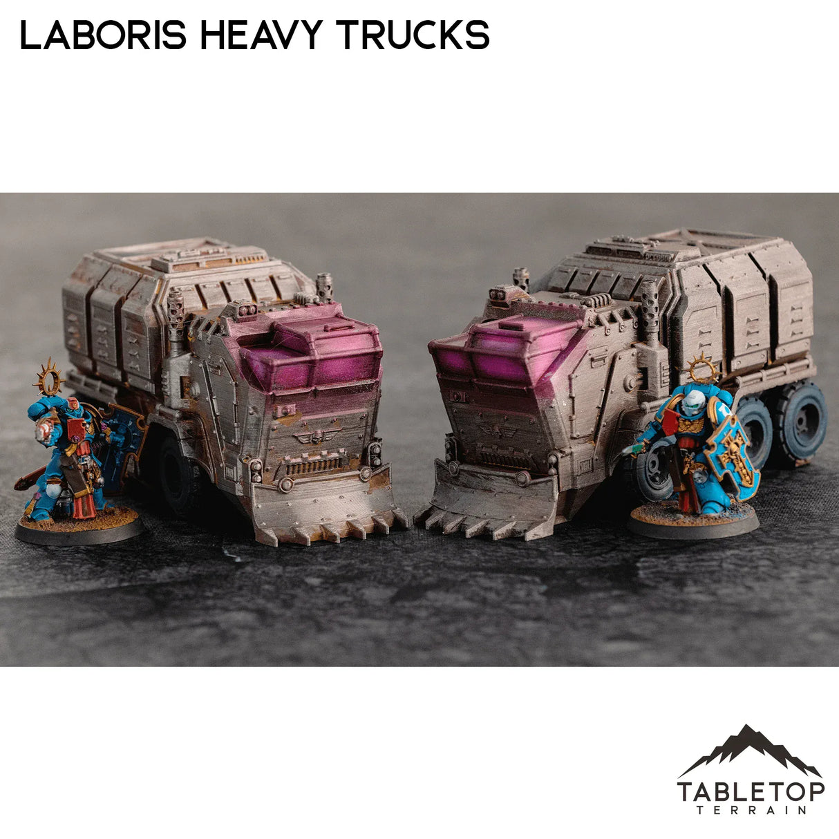 Tabletop Terrain Vehicle Castograd Laboris Heavy Trucks