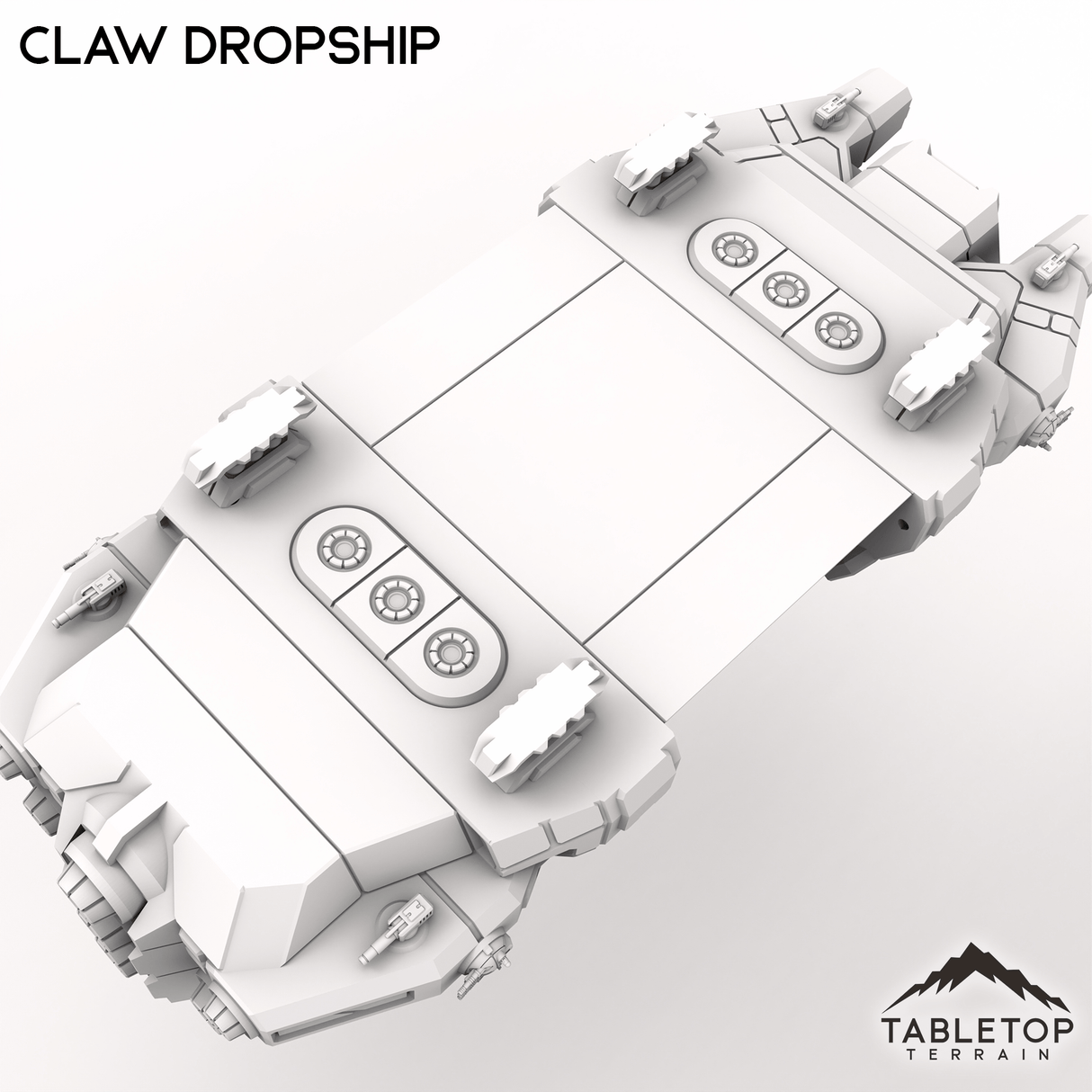 Tabletop Terrain Vehicle Claw Dropship