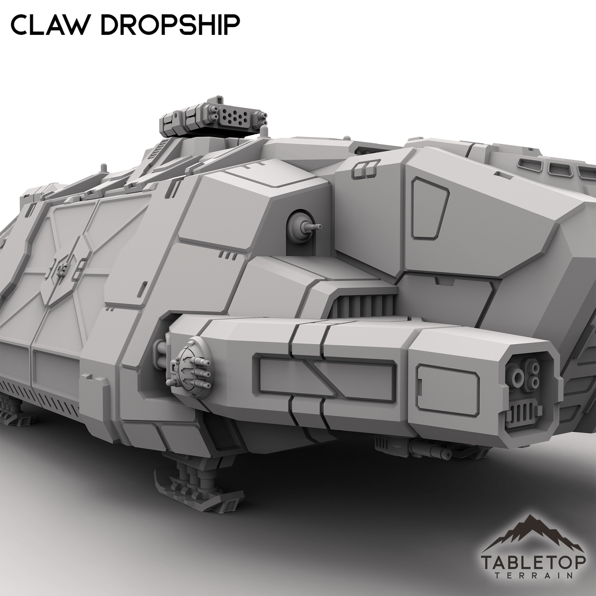 Tabletop Terrain Vehicle Claw Dropship