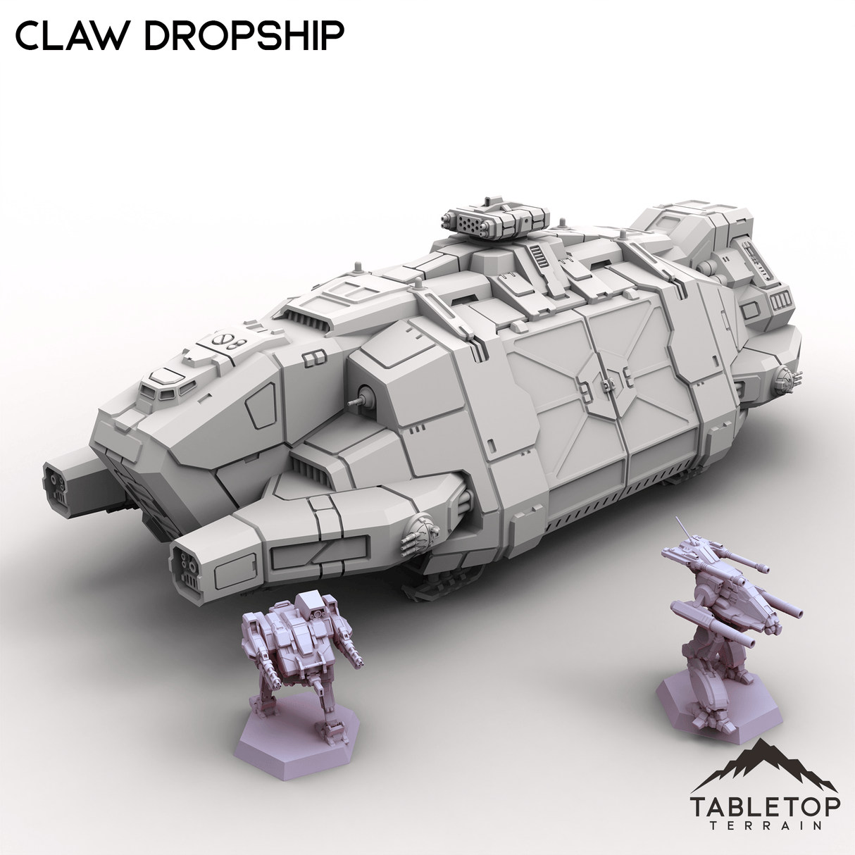 Tabletop Terrain Vehicle Claw Dropship