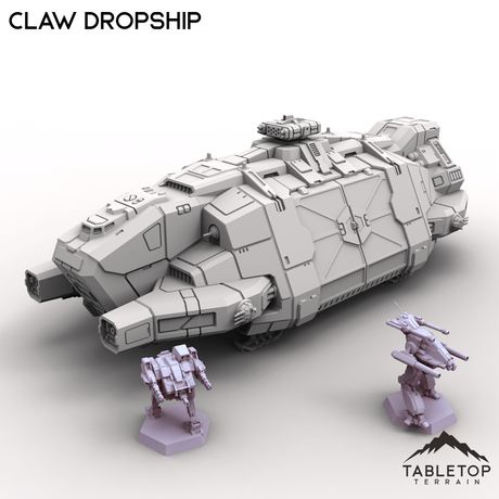 Tabletop Terrain Vehicle Claw Dropship