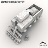 Tabletop Terrain Vehicle Combine Harvester