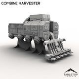 Tabletop Terrain Vehicle Combine Harvester