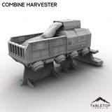 Tabletop Terrain Vehicle Combine Harvester