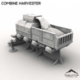 Tabletop Terrain Vehicle Combine Harvester