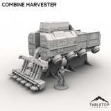 Tabletop Terrain Vehicle Combine Harvester