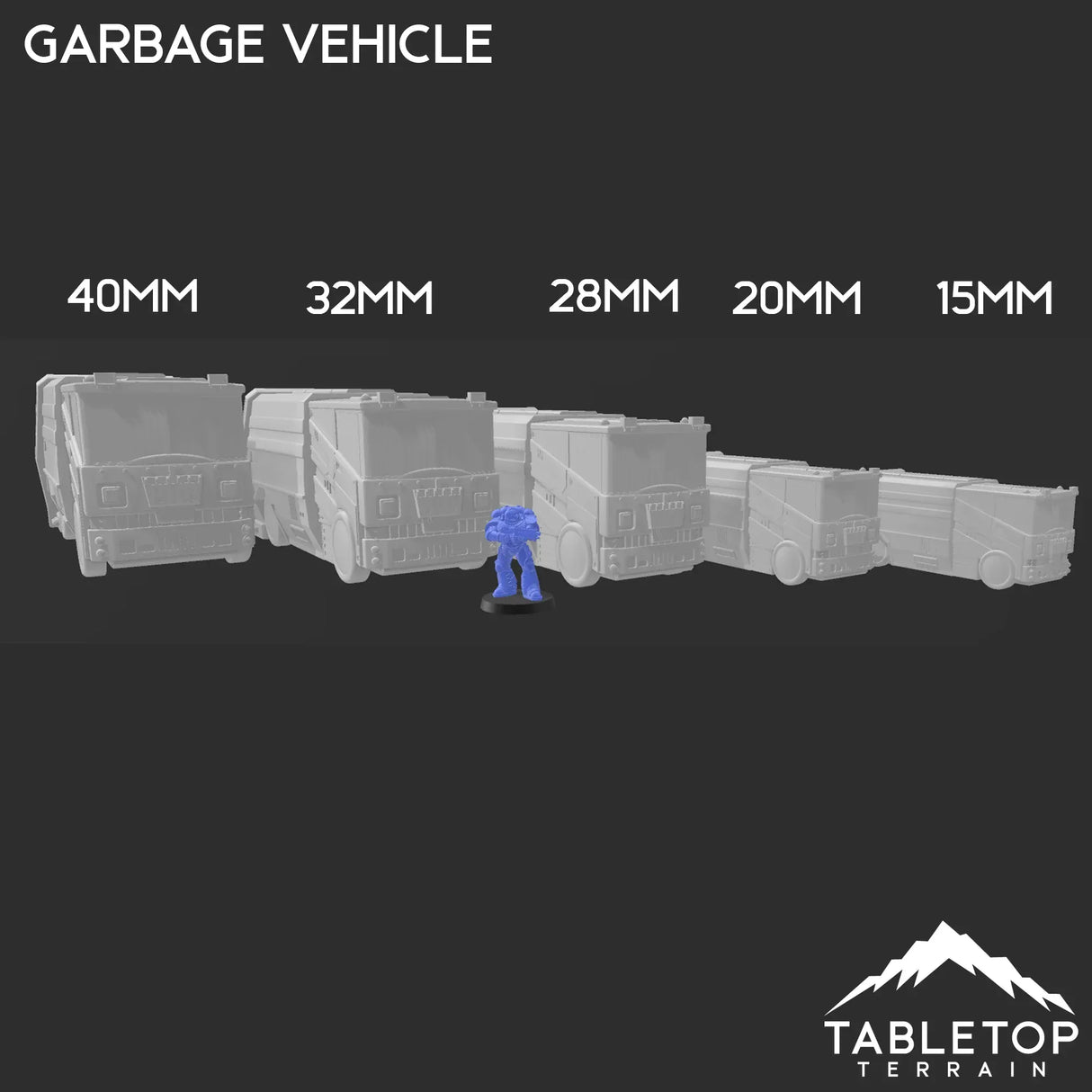 Tabletop Terrain Vehicle Cyberpunk Vehicle Collection