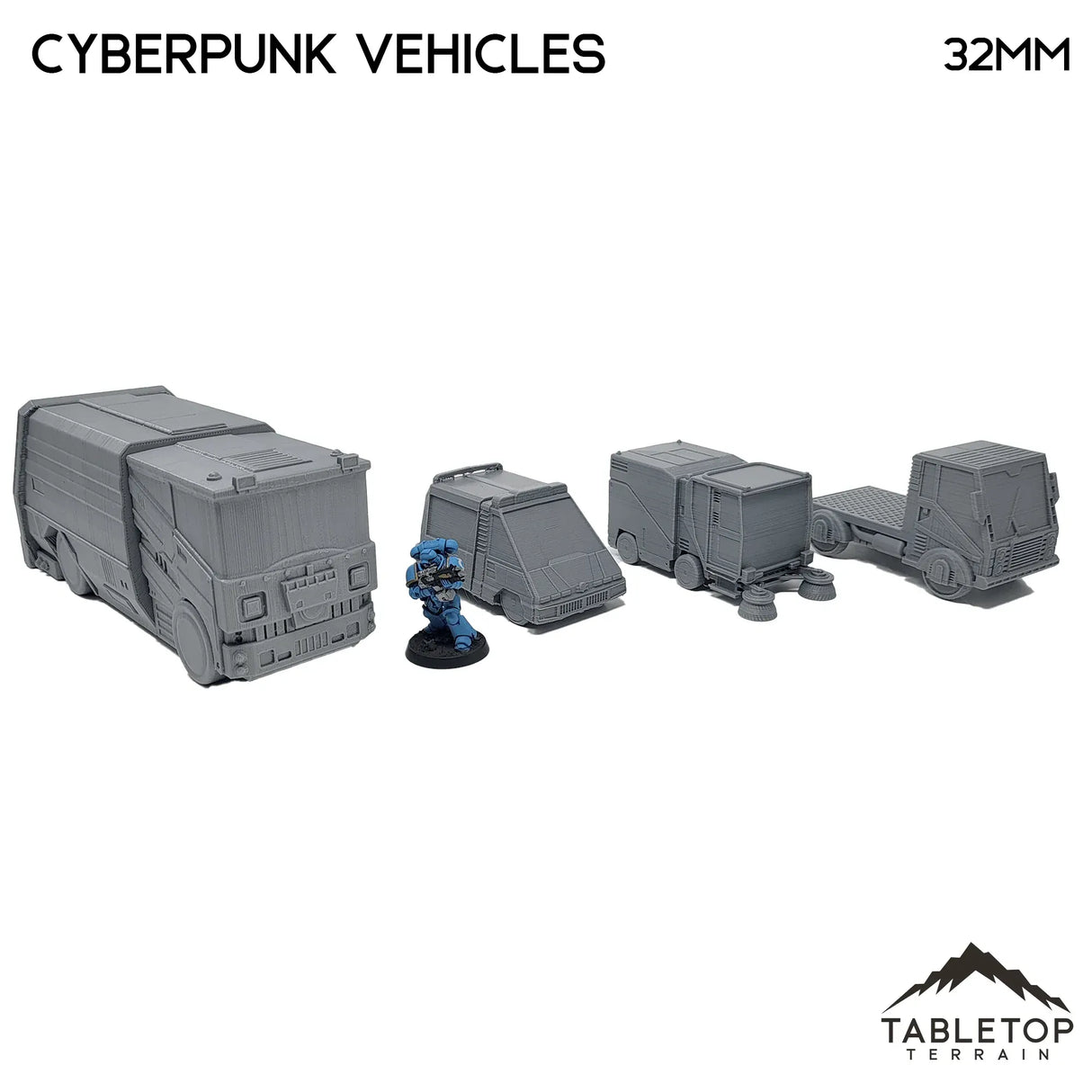Tabletop Terrain Vehicle Cyberpunk Vehicle Collection