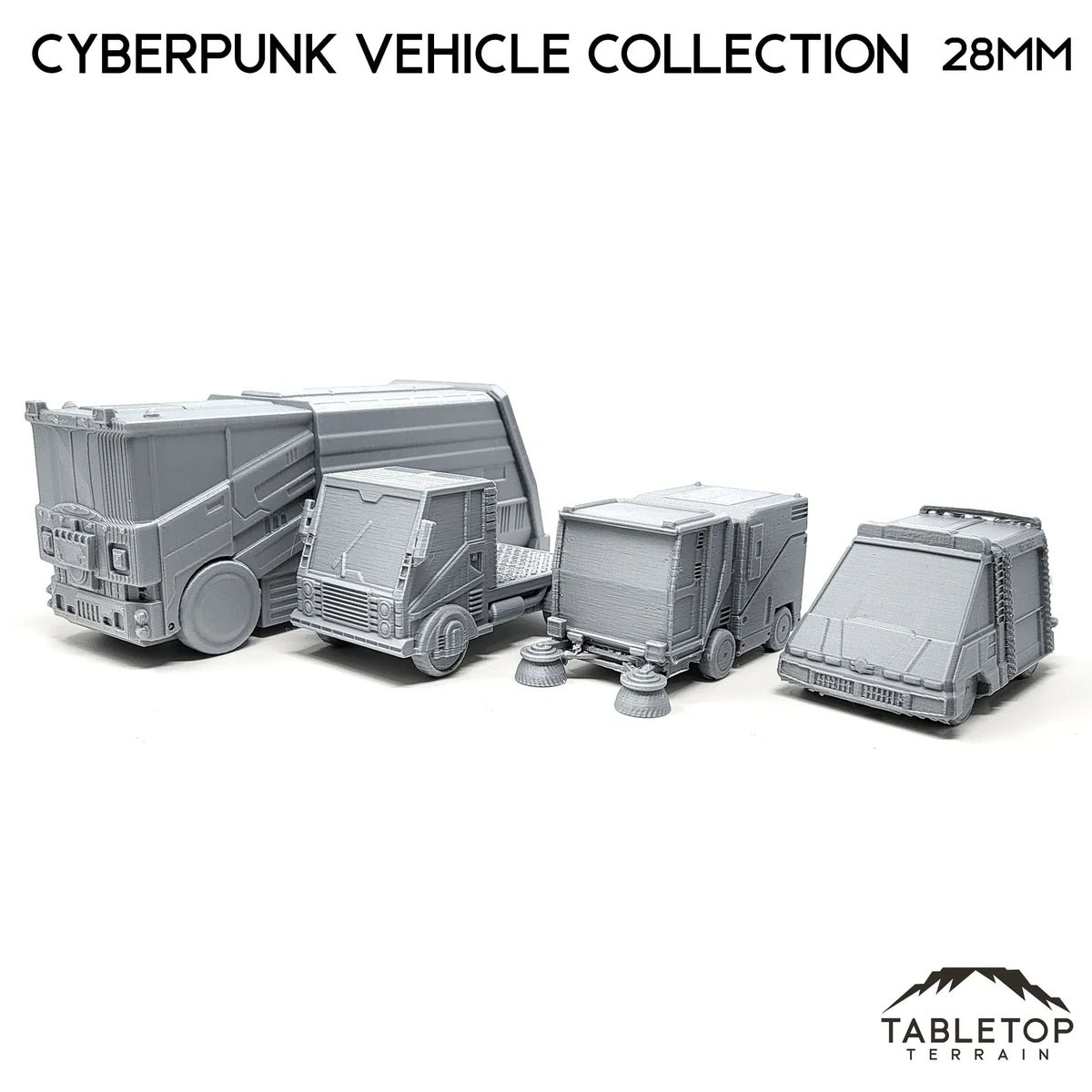 Tabletop Vehicles Cyberpunk Vehicle Collection – Tabletop Terrain