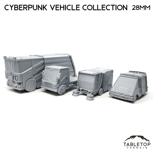 Tabletop Terrain Vehicle Cyberpunk Vehicle Collection