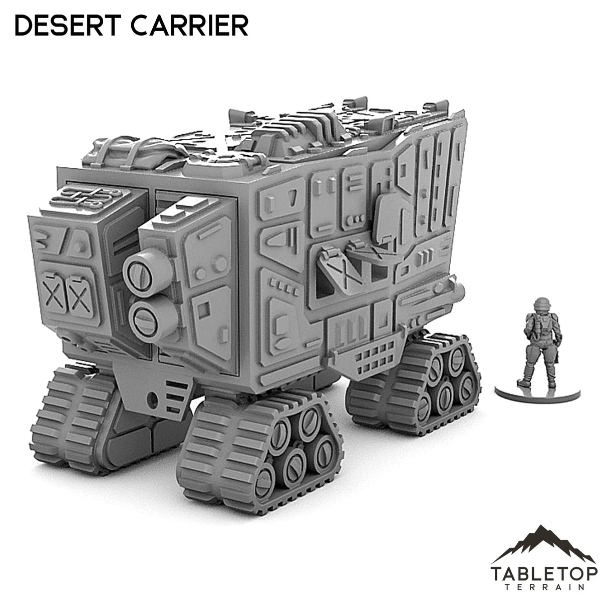 Tabletop Terrain Vehicle Desert Carrier