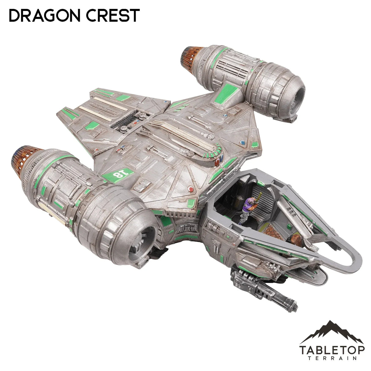 Tabletop Terrain Vehicle Dragon Crest