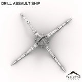 Tabletop Terrain Vehicle Drill Assault Ship - To'ka Station