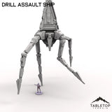 Tabletop Terrain Vehicle Drill Assault Ship - To'ka Station