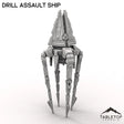 Tabletop Terrain Vehicle Drill Assault Ship - To'ka Station