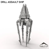 Tabletop Terrain Vehicle Drill Assault Ship - To'ka Station