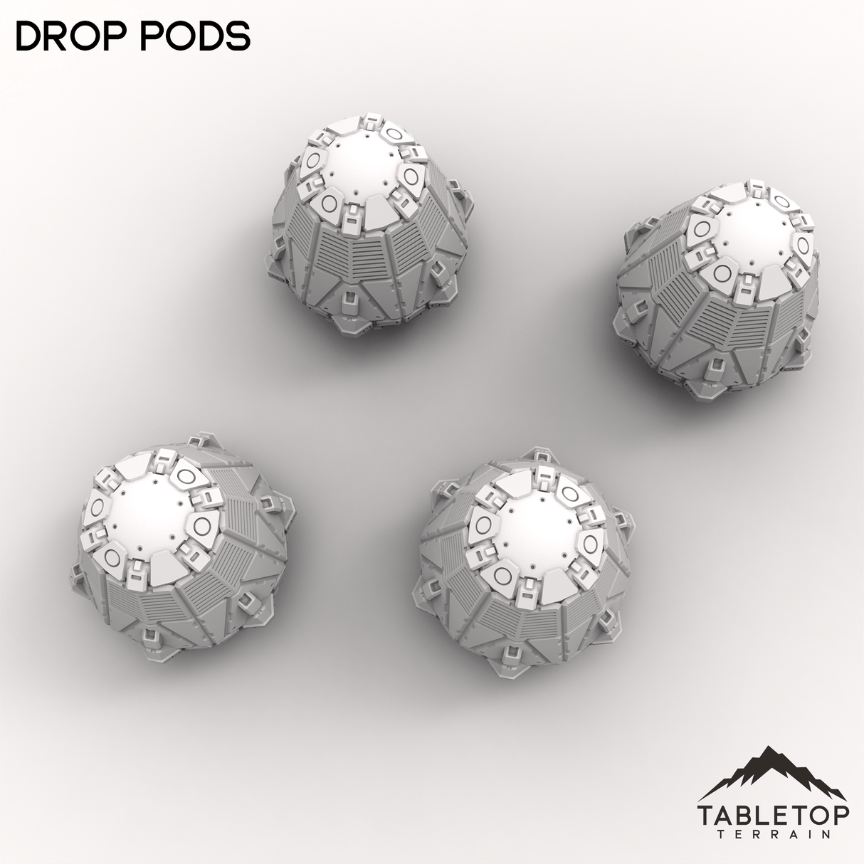 Tabletop Terrain Vehicle Drop Pods