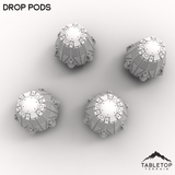 Tabletop Terrain Vehicle Drop Pods