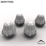 Tabletop Terrain Vehicle Drop Pods