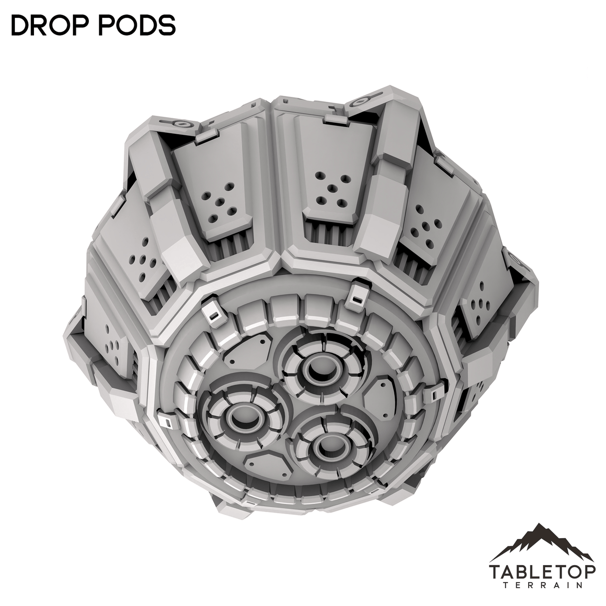 Tabletop Terrain Vehicle Drop Pods