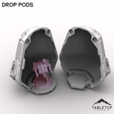 Tabletop Terrain Vehicle Drop Pods
