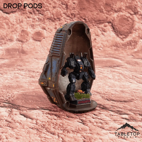 Tabletop Terrain Vehicle Drop Pods