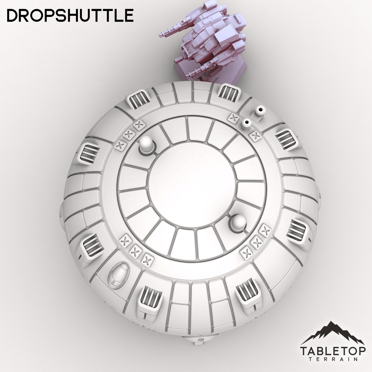 Tabletop Terrain Vehicle Dropshuttle