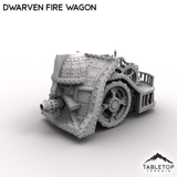 Tabletop Terrain Vehicle Dwarven Fire Wagon