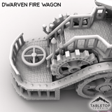 Tabletop Terrain Vehicle Dwarven Fire Wagon