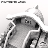 Tabletop Terrain Vehicle Dwarven Fire Wagon